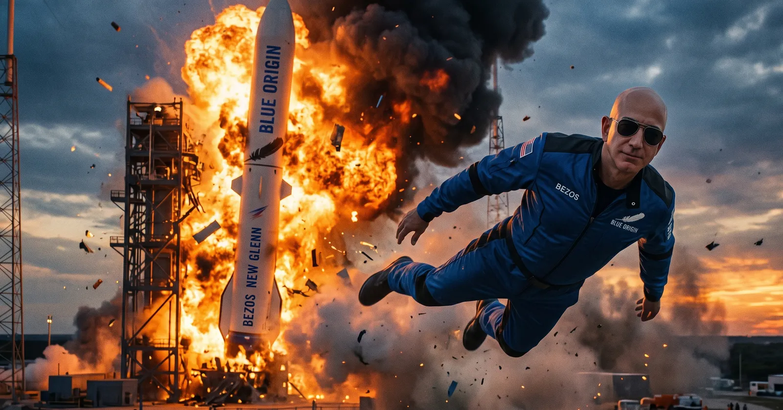 Blue Origin’s New Glenn Conducts Michael Bay Approved Static-Fire Test